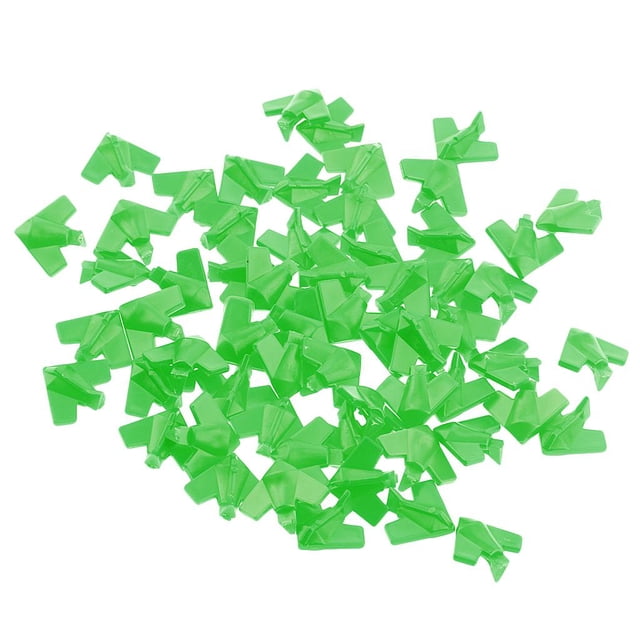 60 piezas de juego de tablero de plástico contadores numeraci?3n de la ense?anza de los ni?os regalo de juguete verde Sunnimix Contadores de plástico