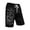 A-Black959, variant on XIAOCHA Rune Symbol Print Athletic Shorts For Men Elastic Drawstring Loose Fit Street Walk Shorts