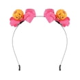 thumbnail image 2 of Esquirla Bandeau d'Halloween Multifonctionnel pour Femmes Filles Cadeaux Bandeau Rose Rouge, 2 of 8