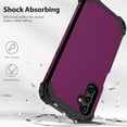thumbnail image 4 of JTCASES for Samsung GalaXxy A14 5G Case, Drop Resistant Corners, Wireless Charging, Heavy Duty Shockproof Hybrid Hard PC Bumper, Camera Protection, Skin-feel Anti-scratch Tough Cover, Purple, 4 of 7
