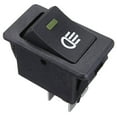 thumbnail image 2 of 2X 12V Universal Fog Lights Rocker Switch LED Car Lamp - Yellow LED, 2 of 4