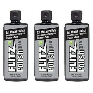 Flitz Multi-Purpose Polish and Cleaner Paste for Metal, Plastic,  Fiberglass, Aluminum, Jewelry, Sterling Silver: Great for Headlight  Restoration + Rust Remover, Made in the USA 