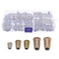 thumbnail image 1 of Miangastore Insert Nuts For Wood Assorted Color 165Pcs Flanged Thread Texture 6.68X3.73X0.79In, 1 of 8