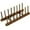 Brown, variant on Bamboo Wooden Dish Rack Dishes Drainboard Drying Drainer Storage Holder Stand Kitchen Cabinet Organizer for Dish, Plate, Bowl, Cup Pot, Lid, Book