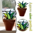 thumbnail image 1 of Mini Plante en Pot Colorée et Aloe Décoration de Plante en Pot, 1 of 3