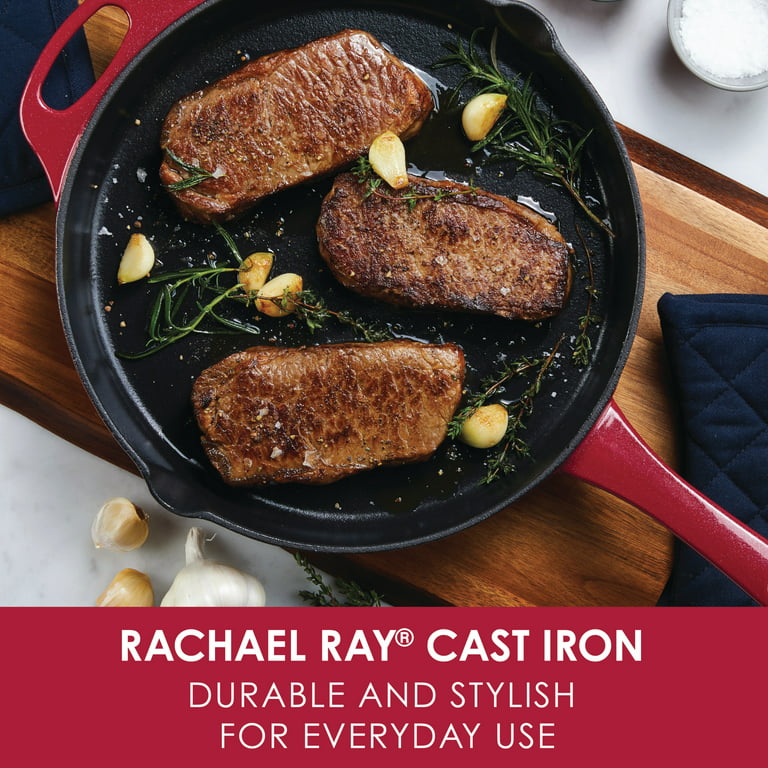 Rachael Ray 12 Cast Iron Frying Pan & Reviews