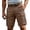 Brown, variant on Cargo Shorts for Men Loose Fit Mens Cargo Bermuda Shorts Lightweight Outdoor Fishing Casual Shorts