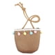 thumbnail image 1 of 1pc Straw Bag Children's Handbag Children's Straw Bag Beach Bag (Khaki), 1 of 4
