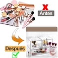 thumbnail image 4 of 5 PCS Organizadores de Maquillaje Apilables - Cajones de Almacenamiento Apilables Transparente, Contenedores de Acrílico para Cambiador, Baño, Cocina o Lavandería, Debajo del Fregadero, Despensa, 4 of 4