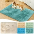 thumbnail image 7 of Clearance!Dog Crate Pad Ultra Soft Dog Bed Mat Washable Pet Kennel Bed with Non-Slip Bottom Fluffy Plush Sleeping Mat for Large Medium Small Dogs, 12 x 17 Inch, 7 of 7