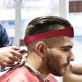 thumbnail image 1 of Haircut Band, Easy To Clean Haircut Guide Template Curved  For Hair Cutting Red, 1 of 8