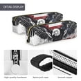 thumbnail image 5 of Ratiio American Flag Eagle Art Pattern Leather Pencil Case, Pencil Pouch with Durable Zipper, Compact and Stylish Organizer for Stationery, Art Supplies, Travel Essentials, 5 of 8