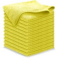 thumbnail image 1 of Paño de limpieza de microfibra USANOOKS amarillo, 12 unidades, 32 x 32 cm, 1 of 6