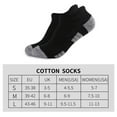 thumbnail image 6 of Socks 6 Pack Running Socks For Men Women Breathable Cushioned Athletic Ankle Socks Low Cut Socks Outdoor Sport Hiking Running, 6 of 7