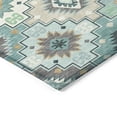 thumbnail image 3 of Addison Rugs Chantille Indoor/Outdoor Transitional Ethnic Teal Machine Washable Runner Rug, 2'3" x 7'6", 3 of 8