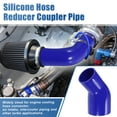 thumbnail image 2 of Reductor de codo de coche Unique Bargains 4 capas 45 grados Azul 89-102mm, 2 of 7