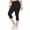 Black, variant on Plus Size Capri Yoga Pants Women Lifting Shapewear Leggings for Figures High Waist Control Activewear
