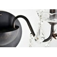 thumbnail image 2 of Elegant Lighting St. Francis 15" 2 Light Royal Crystal Wall Sconce, 2 of 6