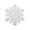 D, variant on Bwiyojiz Christmas Decorations Home Decoration Round Snowflake Placemats Washable Easy to Clean Wipeable Stain-resistants Heat-resistants Table Suitable for Wedding Party Holiday, Red