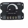 thumbnail image 1 of LED Dimmer Controller 12V 24V 30A PWM Dimmer 360W for LED Strips Or LED Light, 1 of 5