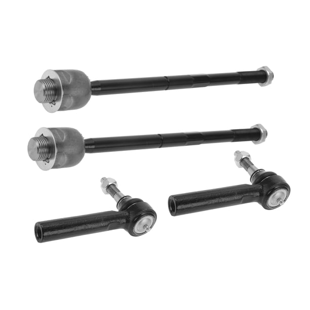 Kit de 4 Pcs de Extremos de Barra de Dirección Interior y Exterior para GMC Sierra 1500 No.ES800223/EV800084