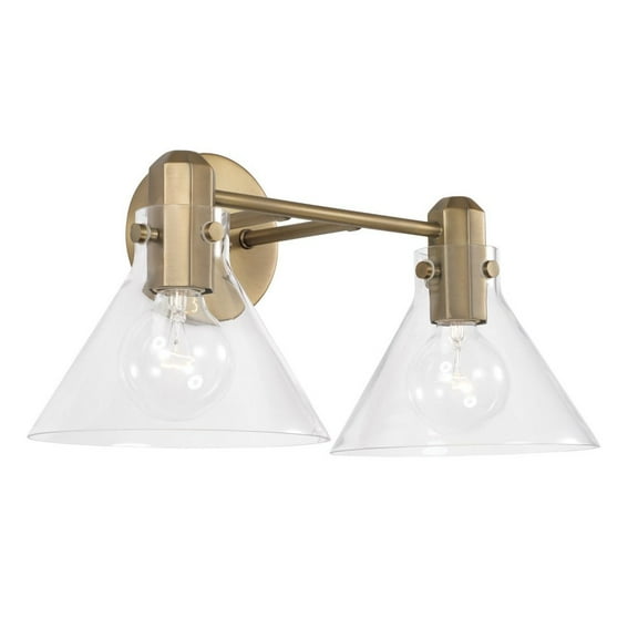 Capital Lighting - Greer - 2 Light Bath Vanity In Modern Style-9 Inches Tall and