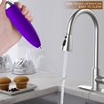 thumbnail image 4 of Espumador de leche Anteday eléctrico de mano, mini batidor violeta, 4 of 7