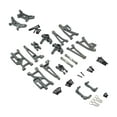 thumbnail image 2 of lionlar 1/14 Scale RC Car Metal Upgrade Kits Front Rear Steering Tie Rod for DIY Gray, 2 of 9