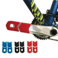 thumbnail image 3 of Fearlessin Bike Crank Arm Protector Protective Crankset Protect Cover Chainwheel Sleeve Boot Mountain Supplies Accessories Parts Black, 3 of 6