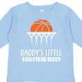 thumbnail image 4 of Inktastic Daddys Little Basketball Buddy Boys Boys Long Sleeve Toddler T-Shirt, 4 of 5