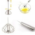 thumbnail image 4 of 10 Inch Stainless Steel Eggbeater,Rotating Semi-Automatic Eggbeater,Allows you to stir Easily Without Feeling Tired,Used for Making Cream of Egg Beater, 4 of 5