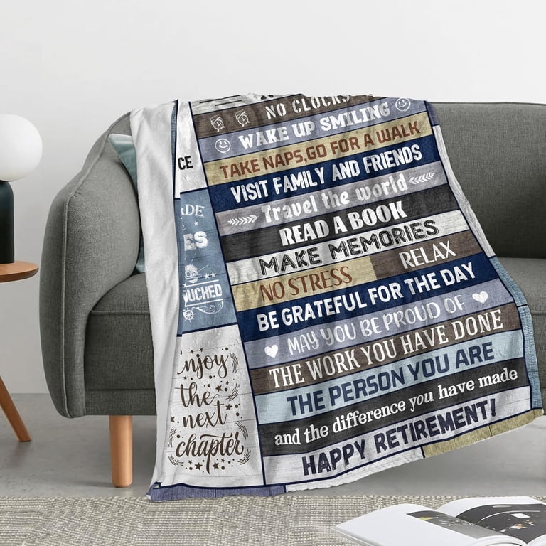 BETESSIN Retirement Gifts For Men - Set Of 9 Retirement Table Toppers