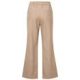thumbnail image 5 of Grblisyd Girls Flare Leg Uniform Pants High Waist Dress Bell Bottoms Kids School Stretch Pants for Teen, 5 of 5