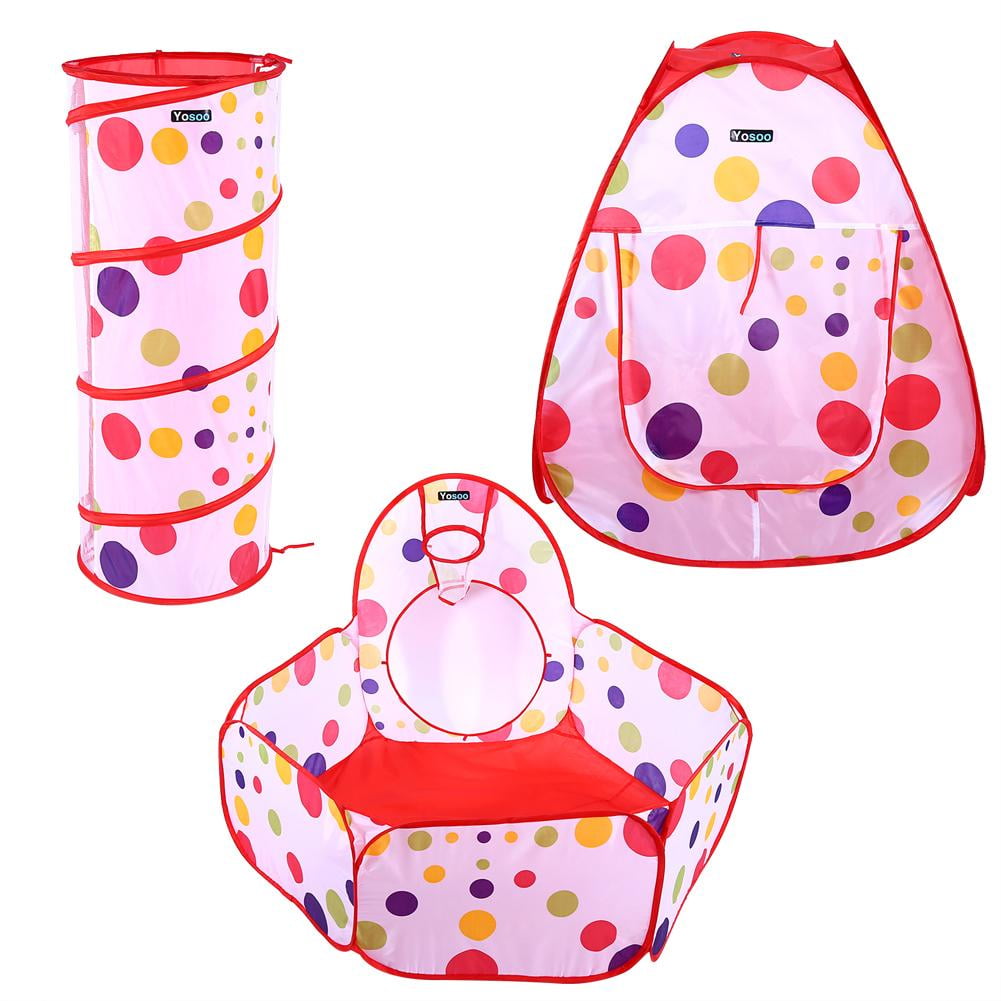3 in 1 tent and tunnel set