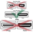 thumbnail image 3 of Minicable HDMI a HDMI chapado en oro, 1,83 m/6 pies, C&E, 3 of 3