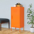 thumbnail image 1 of vidaXL Armoire de Rangement Orange 42,5x35x101,5 cm Acier, 1 of 5