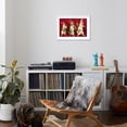 thumbnail image 4 of Art.com Three Rabbits Carrying Vegetables Art Print, White Frame Wall Art, 29" x 21", 4 of 5