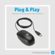 thumbnail image 5 of Mouse Alambrico USB HP Optical, 5 of 7
