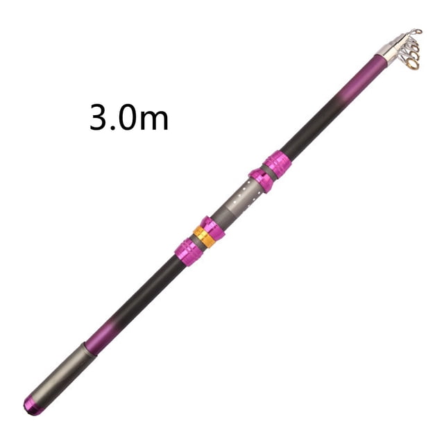Portable Long Section Fishing Rods Tight Rod Section Angling Equipment for Freshwater Saltwater