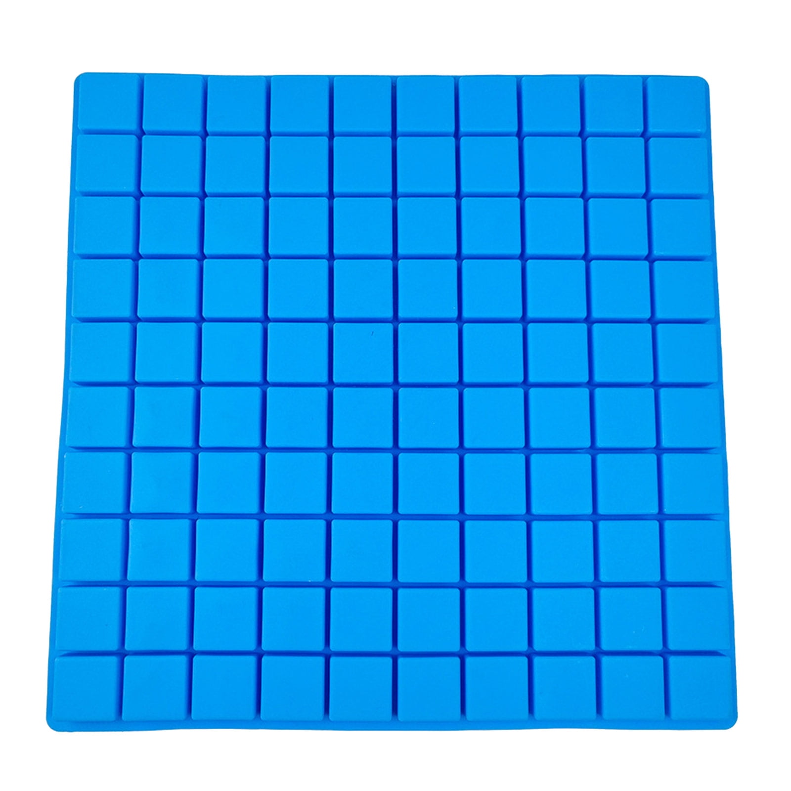 100 Holes Square Candy Mold Silicone Molds for Hard Candy Gummy