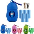 thumbnail image 2 of Pet Waste Bag Dispenser Mini Dog Poop Bag Dispenser with 5 Rolls Waste Bag, 2 of 10