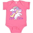thumbnail image 3 of Inktastic Little Sister Unicorn Girls Baby Bodysuit, 3 of 5