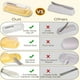 thumbnail image 5 of Recipiente hermético para queso y fiambres, con tapa y cuchillo para untar, para mantener la frescura y controlar las porciones en la cocina o para preparar almuerzos. Aestivo | Amarillo |, 5 of 7