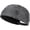 Dark gray, variant on Unisex Docker Hat Fashion Melon Skin Hat Adjustable Dome Brimless Sailor Cap