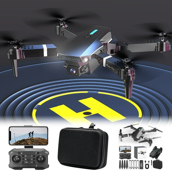 on Clearance Drone With 1080P HD FPV 4k Camera for Adults, Foldable WiFi Mini RC Drones, Remote Control Christmas Toys Gifts For Boys Girls, Altitude Hold Headless Mode Start Speed Adjustment