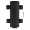 thumbnail image 2 of FONDOTIN 1Set Tent Support Rod Black Steel with Easy Fixation and Stable Support for Campers, 2 of 6