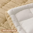 thumbnail image 6 of decorUhome Couch Covers for 3 Cushion Couch Sofa, Non Slip Fuzzy Couch Covers for Pets, Washable Slipcover for Dogs(Camel, 27.6" x 82.7"), 6 of 8