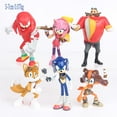 thumbnail image 2 of 1~4 Generation 6 Sonic Sonic Supersonic Mouse Flying Mouse Psp Game Hand Office Model Doll Ornaments, 2 of 5