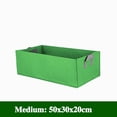 thumbnail image 5 of Summer Fabric Raised Garden Bed, Rectangle Plant Grow Bags, Breathable Planter Raised Beds for Growing Vegetables Potatoes Flowers, Rectangle Planting Container for Outdoor Gardening, 5 of 6
