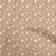 thumbnail image 1 of oneOone Rayon Tawny Brown Fabric Floral Diy Clothing Quilting Fabric Print Fabric By Yard 56 Inch Wide, 1 of 5